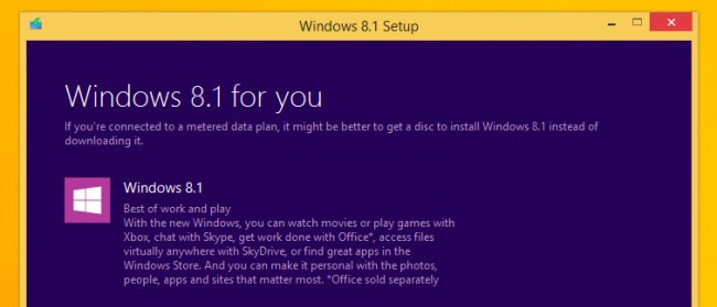 windows 8.1 setup screen print 3