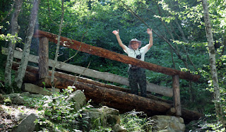 Dad enjoying another bridge he found