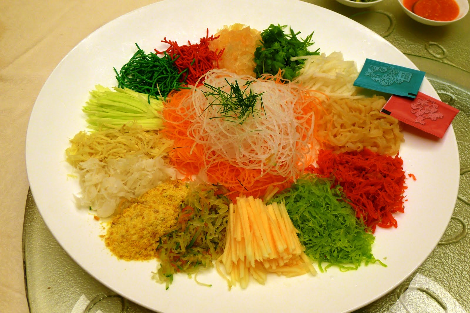 Yee Sang Traditional Cuisine