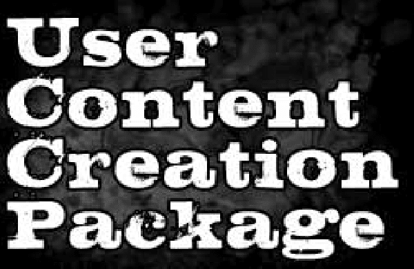 User Content Creation Package