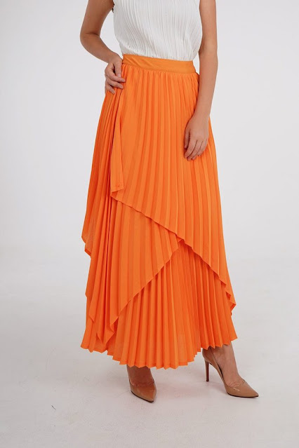 Savanna Tulip Wrap Skirt | Alita Pleat