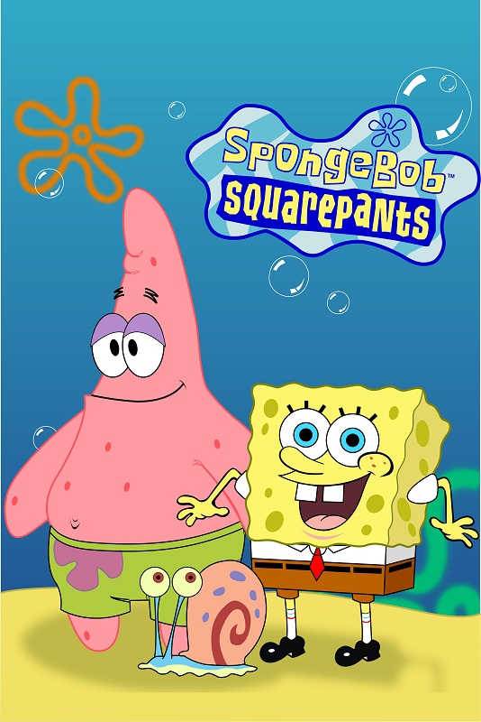 Jual Stiker  Dinding Stiker  Dinding Gambar  SpongeBob 