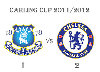 Everton v Chelsea Results Carling Cup