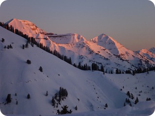 sunrise on Timpanogos