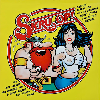 V.A. "Skru Op!" 1975 LP Compilation Danish Pop Rock