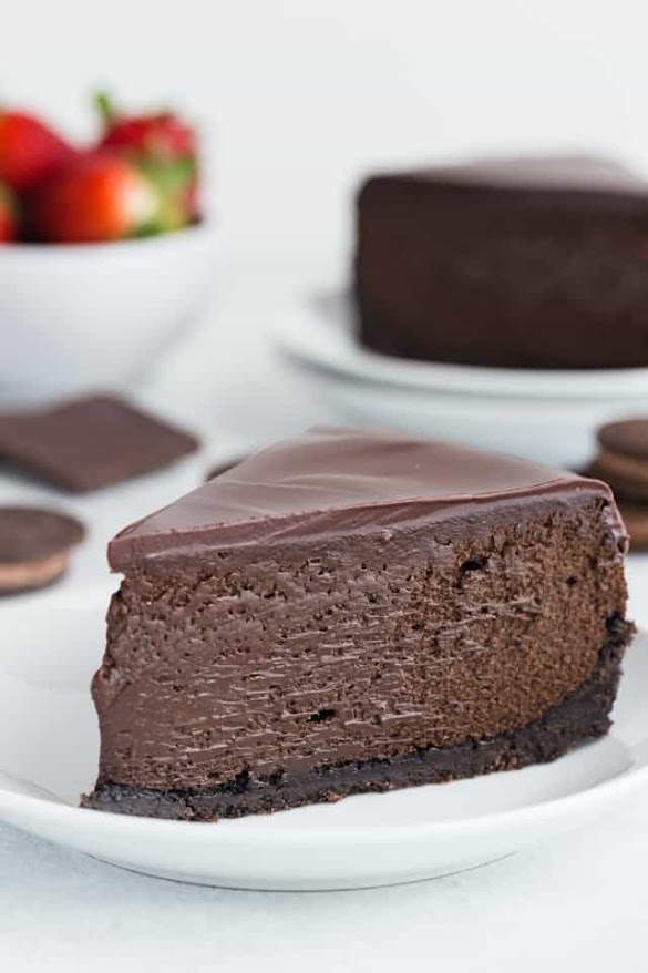 Triple Chocolate Cheesecake