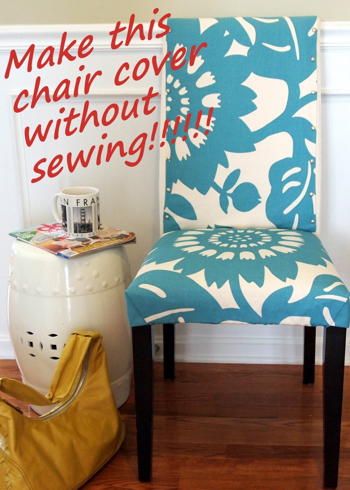LoveYourRoom: My Morning Slip Cover Chair Project Using Remnant ...