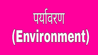 पर्यावरण (Environment) क्या हैं - paryavaran kya hai