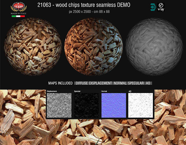  nosotros convey added a subcategory of seamless New Seamless Textures Wood Chips in addition to Mulch alongside maps