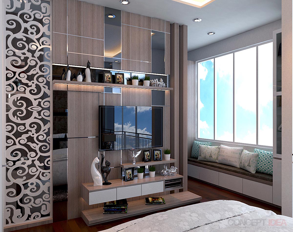 CONCEPT IDEA Design Interior Modern PAKUWON CITY Surabaya