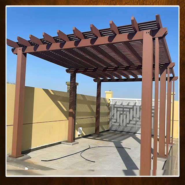 Composite Wood Pergola Dubai