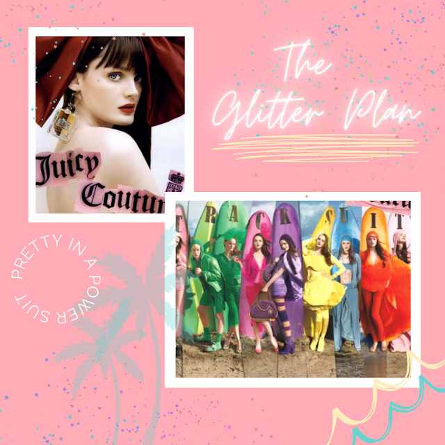 Juicy Couture brand history collage