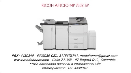 RICOH AFICIO MP 7502 SP