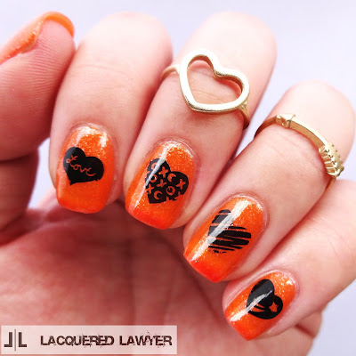 Heart Nails 