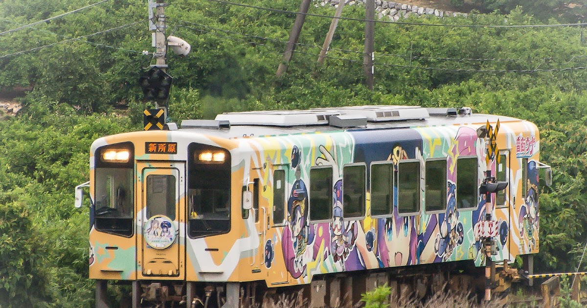 天竜浜名湖鉄道 尾奈付近にて 音街ウナのうなぴっぴごー ラッピング列車 Photo Note 鉄道写真撮影の記録