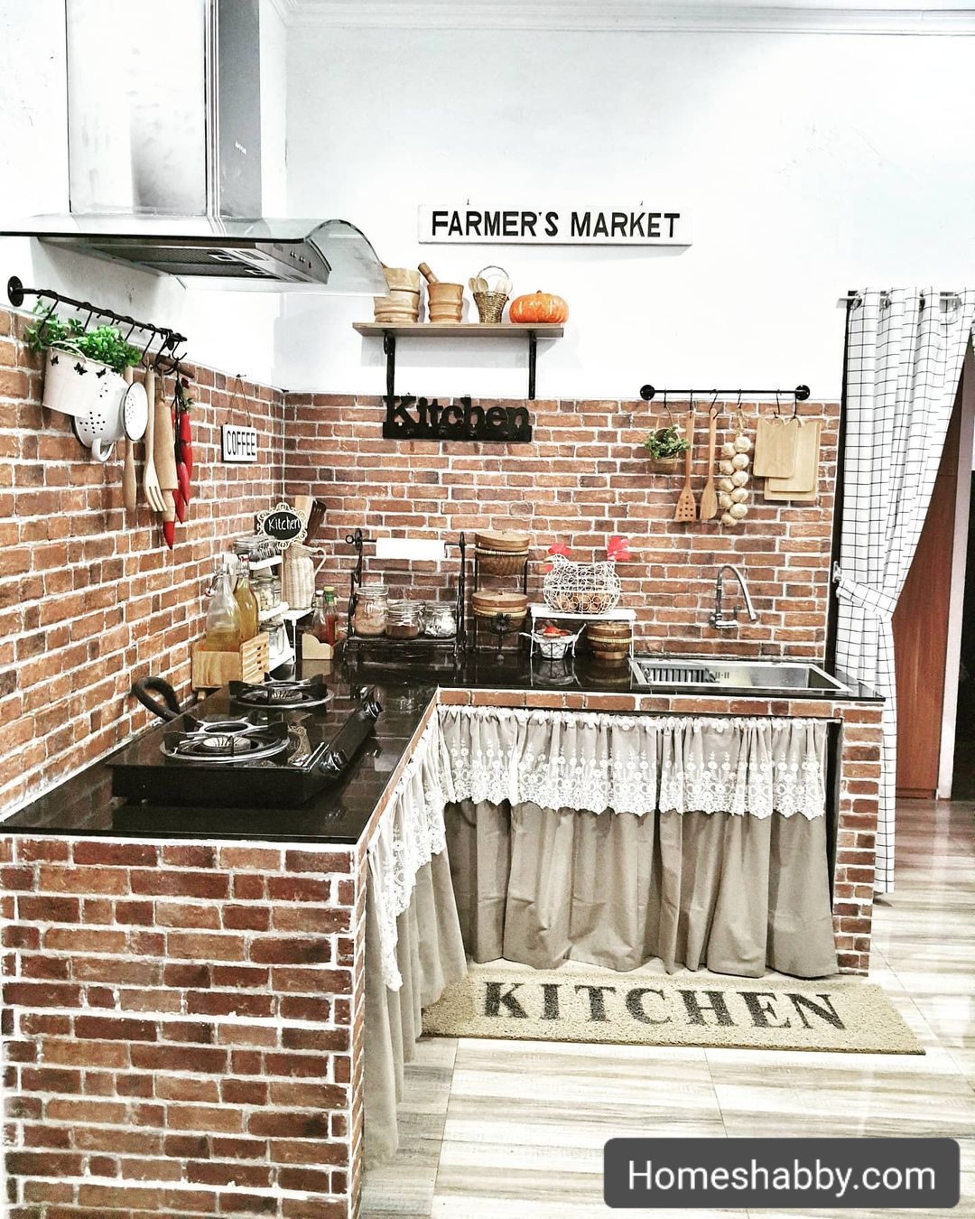 7 Model Dapur Sederhana Minimalis Dengan Kitchen Set Hemat Biaya Homeshabbycom Design Home Plans