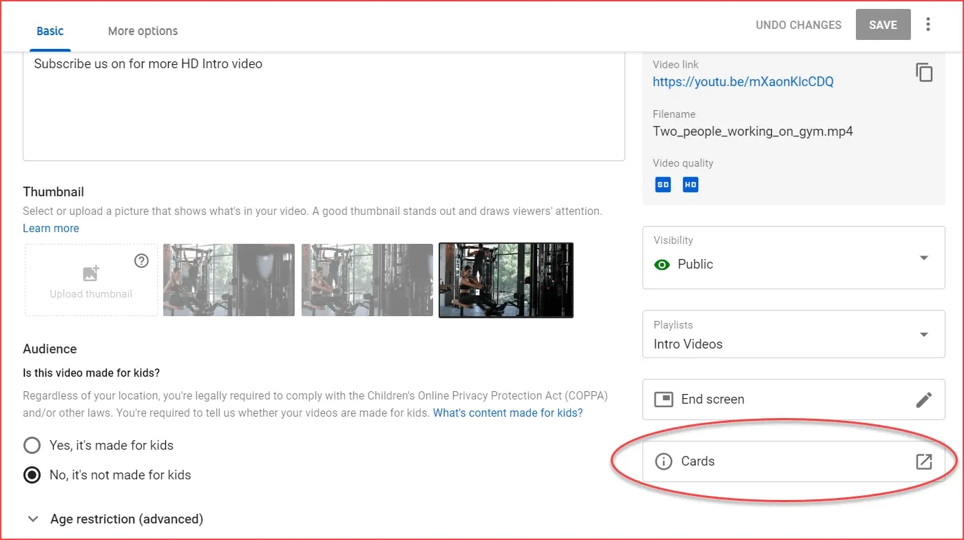 شرح ميزة جديدة إضافة بطاقات معلومات إلى لفيديوهاتك على اليوتيوب