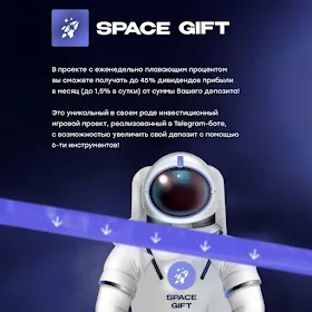 Инвестиционные планы Space Gift