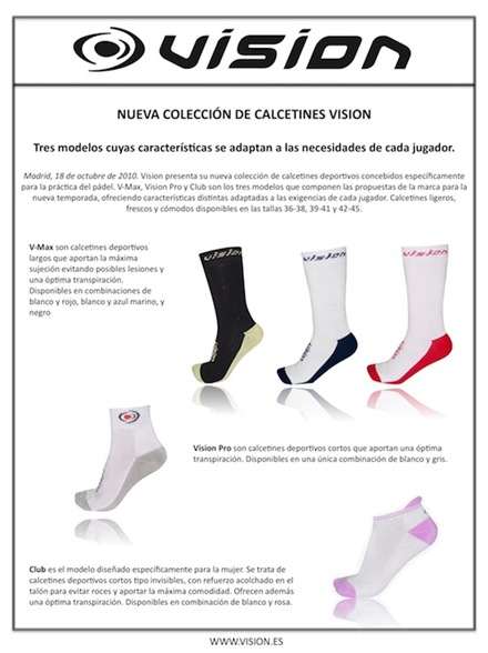 calcetines vision nueva coleccion 2010