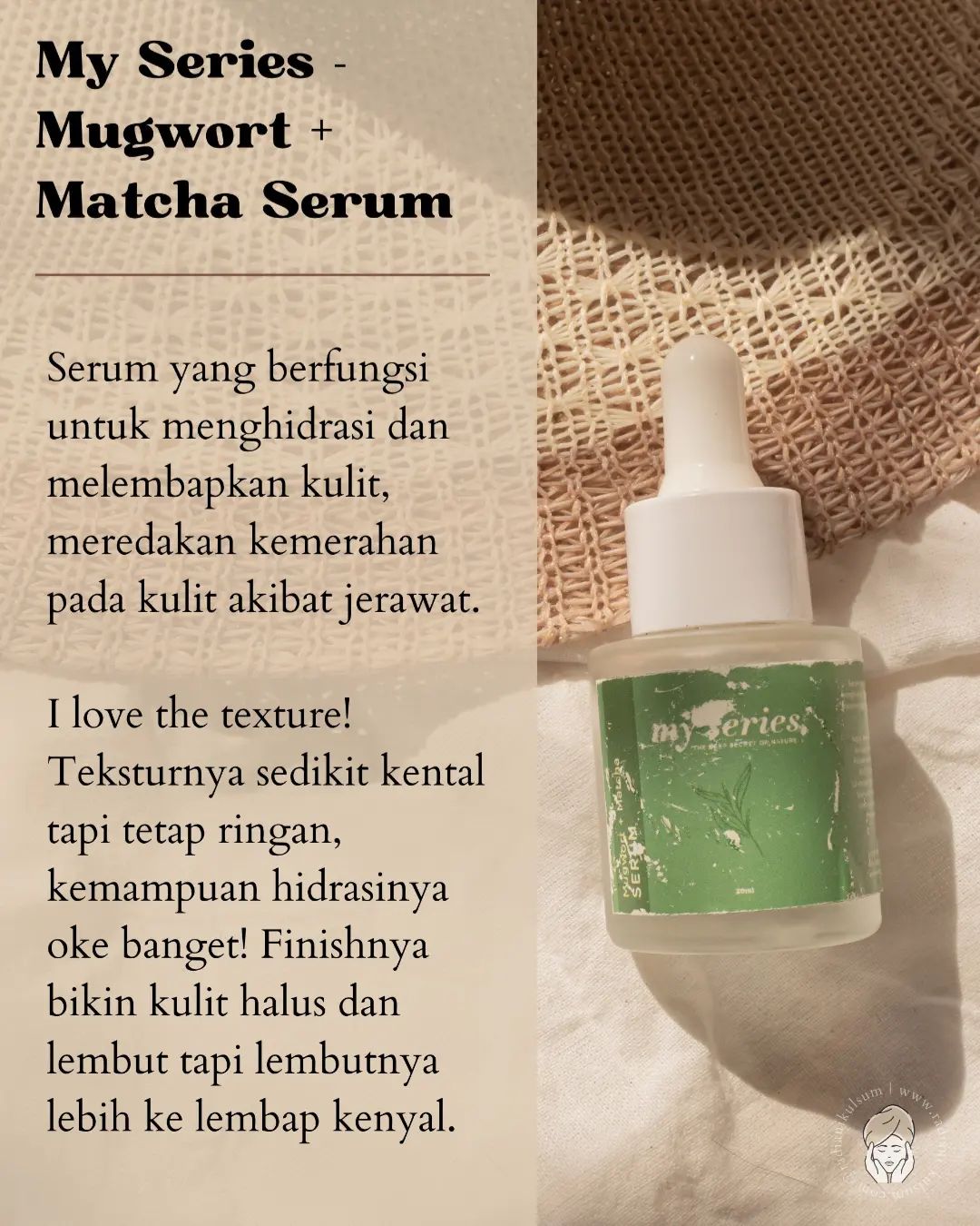 My Series - Mugwort + Matcha Serum