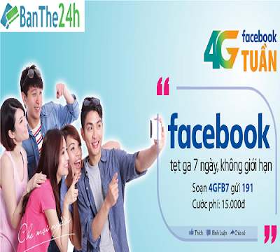 đăng ký gói 4G facebook mang lại nhiều tiện ích 