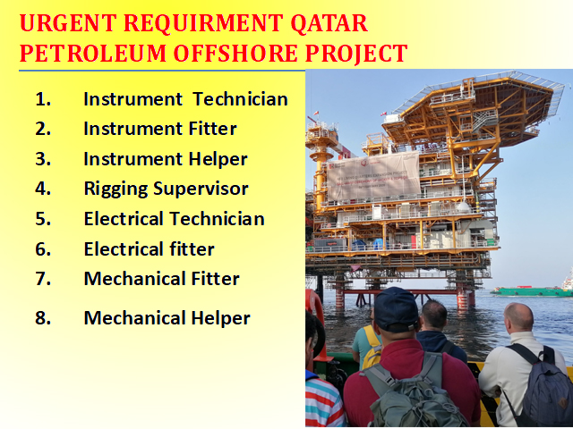 URGENT REQUIREMENT FOR PETROLEUM OFFSHORE PROJECT IN QATAR