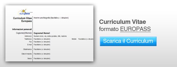 Curriculum Vitae Scaricare Il File Word Del Curriculum Vitae Europeo