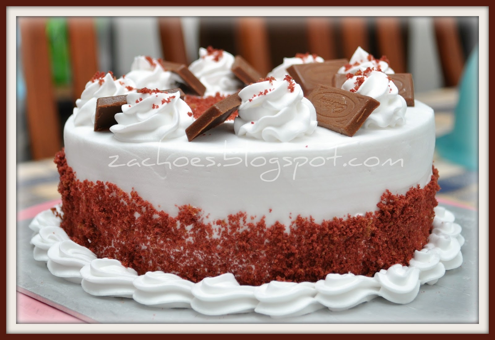 Aku.Zack Cakery: Resepi Red Velvet Ice-Cream Cake