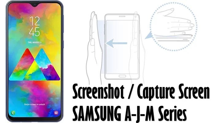 Cara Screenshot Samsung Galaxy J, A dan M Series
