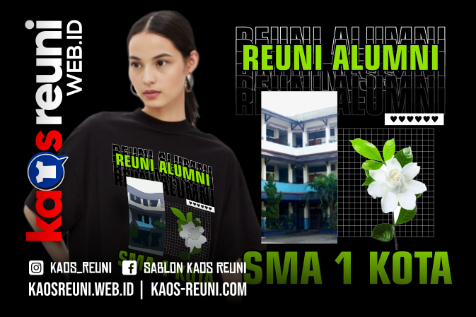 Baju Reuni Akbar, Kaos Alumni Custom, Ready 500+ Desain