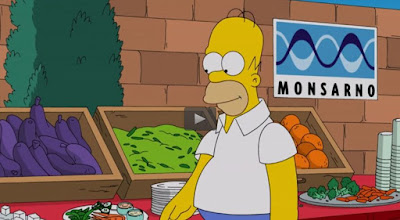 Monsanto, Monsarno, Los Simpsons, OMG