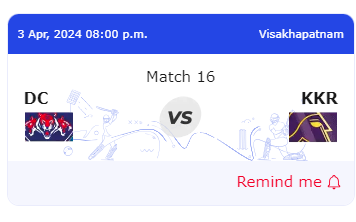 IPL. 2024 Live Match Today