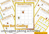 Bee-Bots Unplugged Coding Activity with free Coding Worksheets & Printable PDF