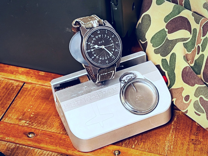 AMERICAN MILITARY HISTORY PRESERVED IN A LIMITED EDITION WRISTWATCH