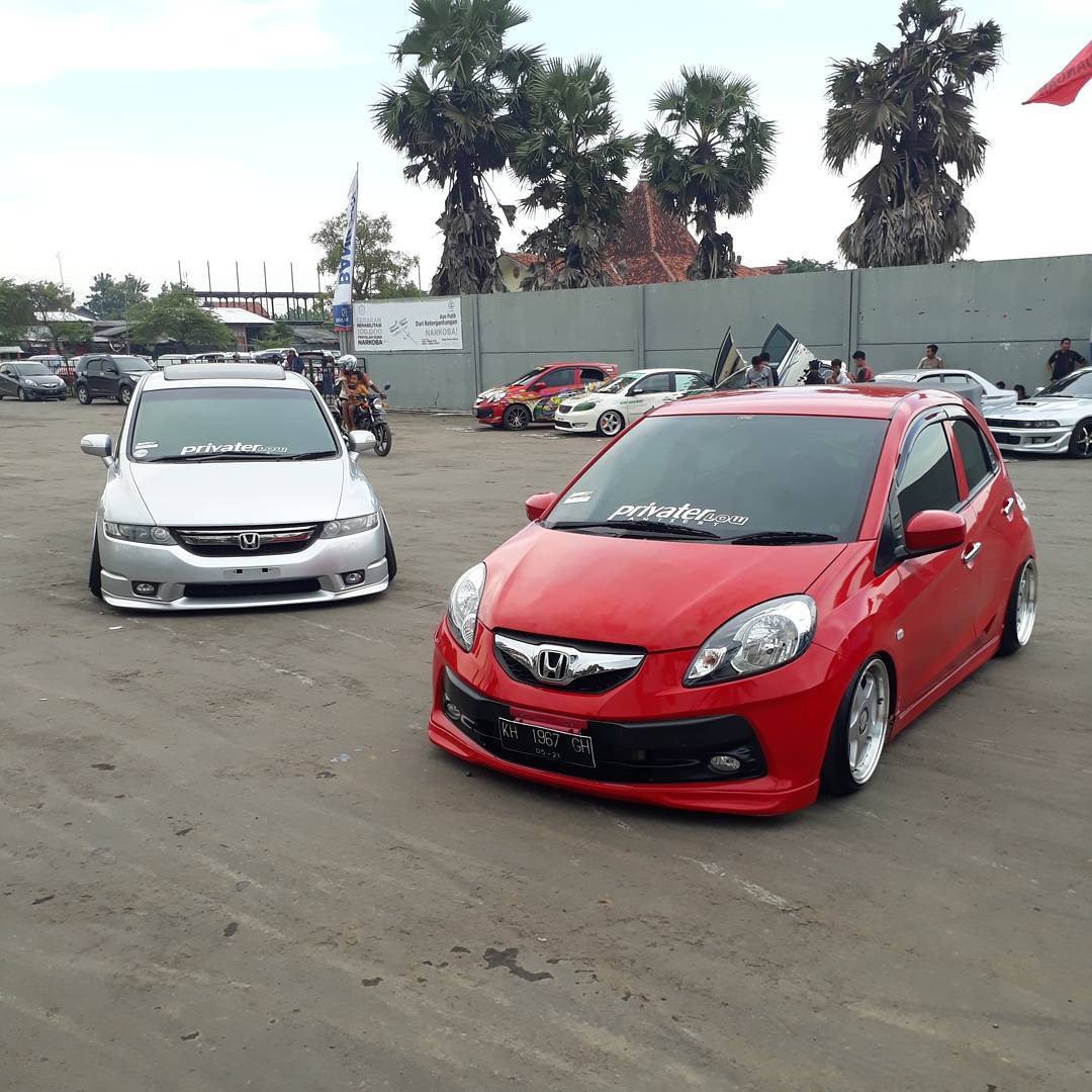 Gambar Modif Mobil Brio Merah Dunia Otomotif