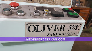 Oliver 58E panel