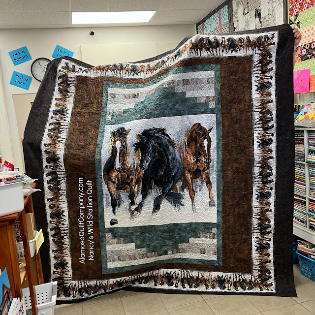 Nancy's Wild Stallion Quilt