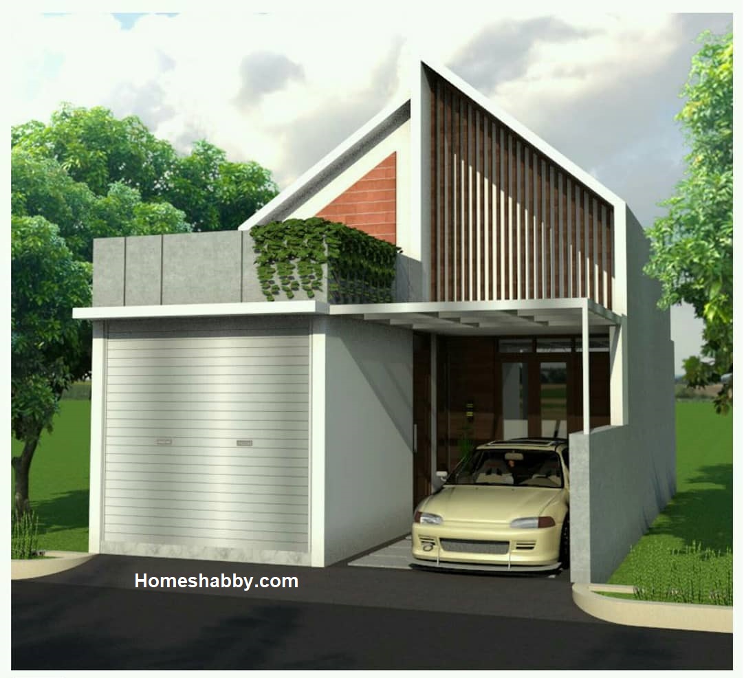 Desain Dan Denah Rumah Toko Dengan Atap Miring Ukuran 6 X 12 M Cocok Untuk Keluarga Kecil Untuk Berwirausaha Homeshabbycom Design Home Plans