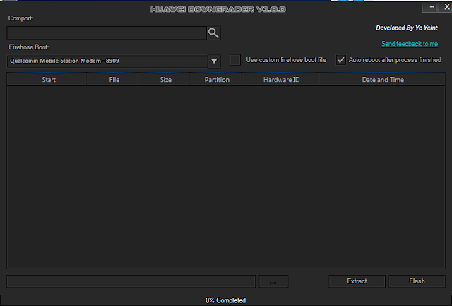 Huawei downgrader v1.0.0,Huawei honer flash tool