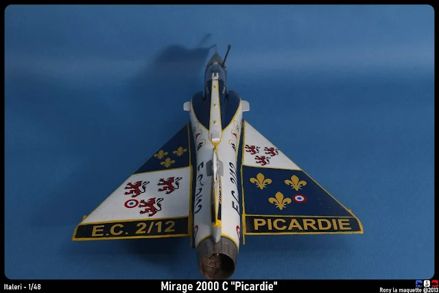 Mirage 2000C "Picardie" d'Italeri au 1/48.