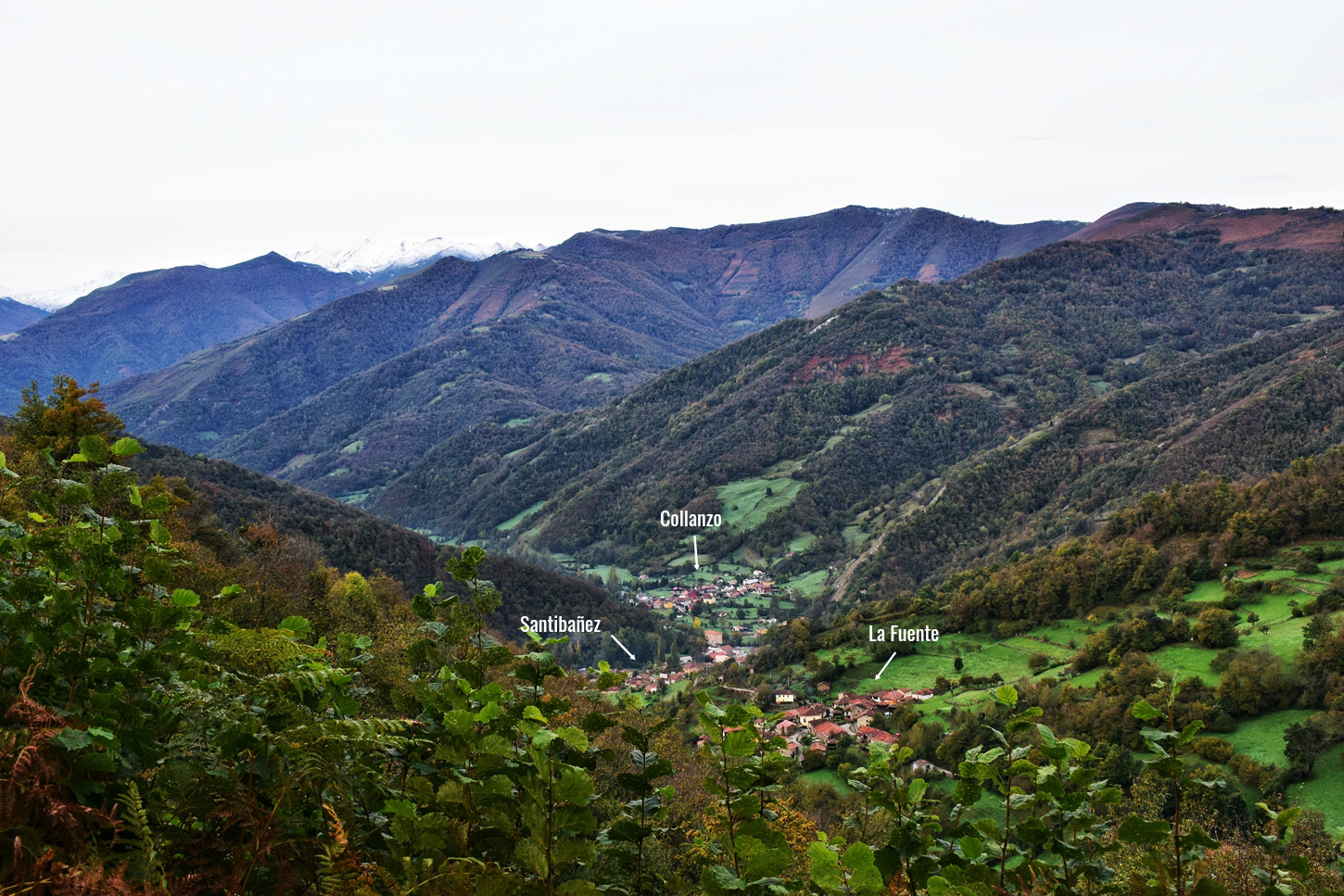 vistas a la fuente santibañez y collanzo