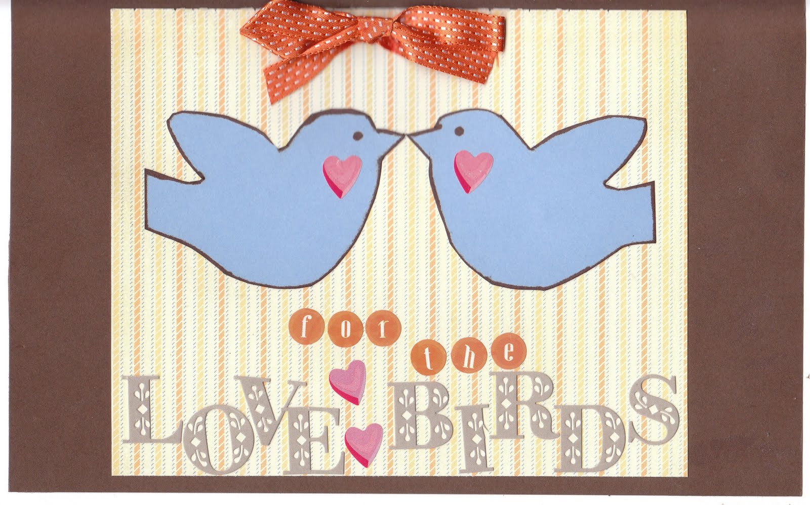 Love Birds Wedding Card {Find