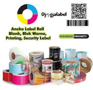 Label Stiker Printing Roll