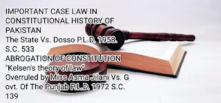 Dosso case, THE STATE Versus DOSSO, P.L.D. 1958. S.C. 533