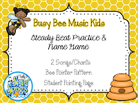 Busy Bee Music Kids Steady Beat Practice & Name Game