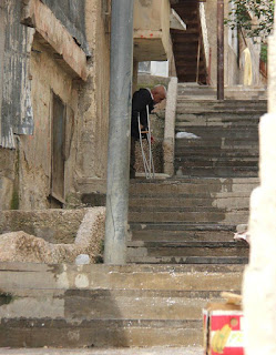 Life with a disability can be difficult in Amman, colloquially known as the City of Stairs