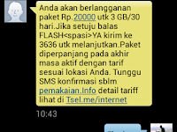 Cara Beli Paket Internet Telkomsel Murah 20rb dapat 3GB