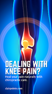 Dealing with knee pain pin