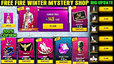 Free Fire New Mystery Shop Event Date