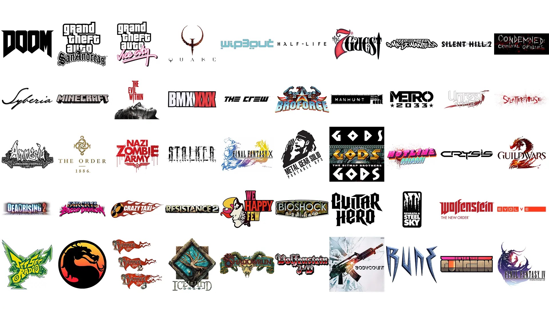 Logotipos de video game